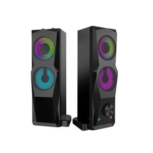 China 60Hz-20KHz Frequency 2.0 Computer Speakers Bluetooth Wireless Pc Speakers OEM wholesale