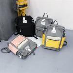 New nylon waterproof backpack large-capacity leisure student bag printed travel