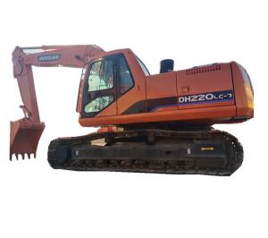 China DH220LC-7 Used Doosan Excavator 22 Ton DH220 DH300 Hydraulic Excavator wholesale