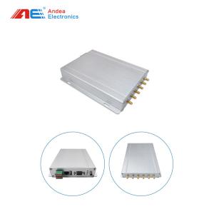 China 13.56MHz Six Ports RFID Reader ISO 15693 HF Long Range Medium Power RFID Reader Common Card Reader Inventory Tracking on sale