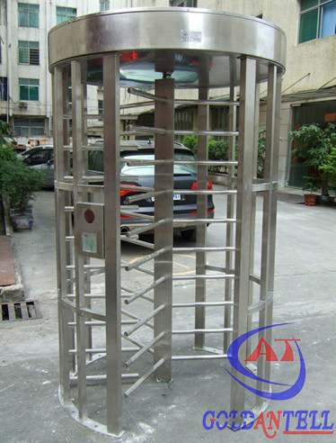 120 Degree Rotation Unsupervised Area Full Height Gate RFID Access Control Pedestrian