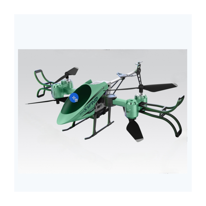 120M Remote Distance Rechargeable Single Blade Rc Helicopter for Outdoor