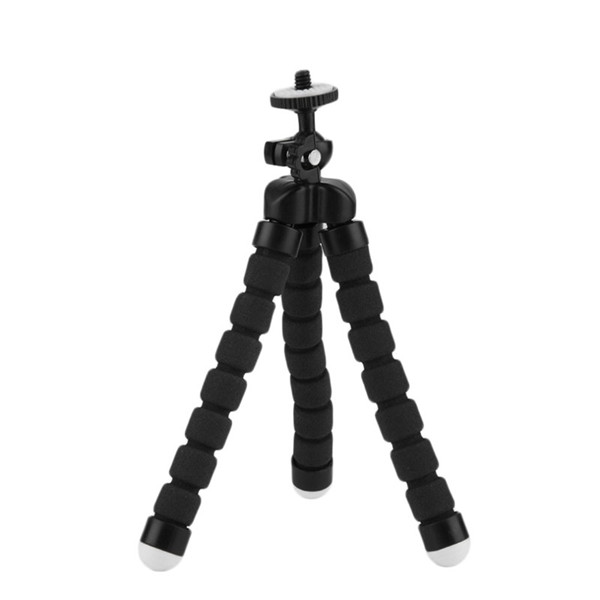 Mini Portable Flexible Sponge Octopus Tripod Stand Mount With Holder For GoPro Hero 3 3+ 4 4s Phone Nikon