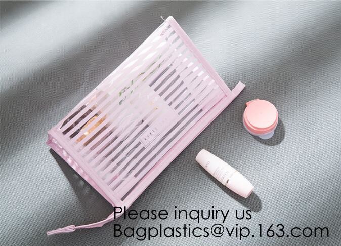 Make up Cosmetic Bag Toiletry Bathing Pouch,PVC Clear Cosmetic Makeup Toiletry Travel Wash Bag Pouch, bagease, bagplasti