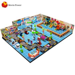 China Multiplayer VR Theme Park Simulator Machine ROHS standard wholesale