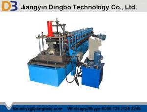 China Galvanized Sheet Roll Forming Machine For CZ Purlin 380V 50Hz 3 Phases wholesale