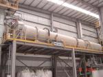 Soda Rotary Barrel Hot Air Dryer Machine Nantural Gas / Coal Heating Method