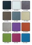 Polyurethane PU Dining Chairs , Upholstered Dining Room Chairs Stainess Steel