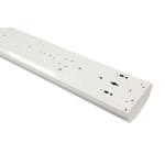 North America Industrial and Office LED Wraparound Light Fixture with 2ft 4ft