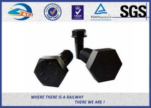 China SGS BV Railway Fastener Hex Head Anchor Bolt HDG Custom Diameter 18mm And 22mm wholesale