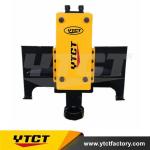 Ytct 680 Pile Breaker Hammer Skid Steer Hydraulic Post Driver For Farm Fences