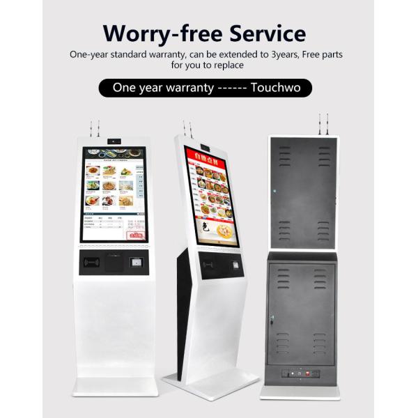 Visitor Registration Payment 400cd/M2 Self Service Kiosk Machine 32 inch