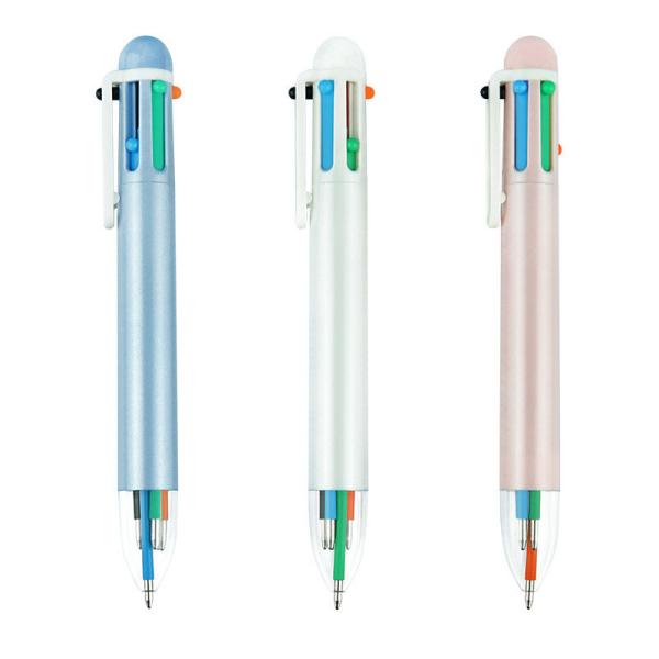 Multi-color Ballpoint Pen with Heat Sensitive Erasable Ink 6 Colors Writing