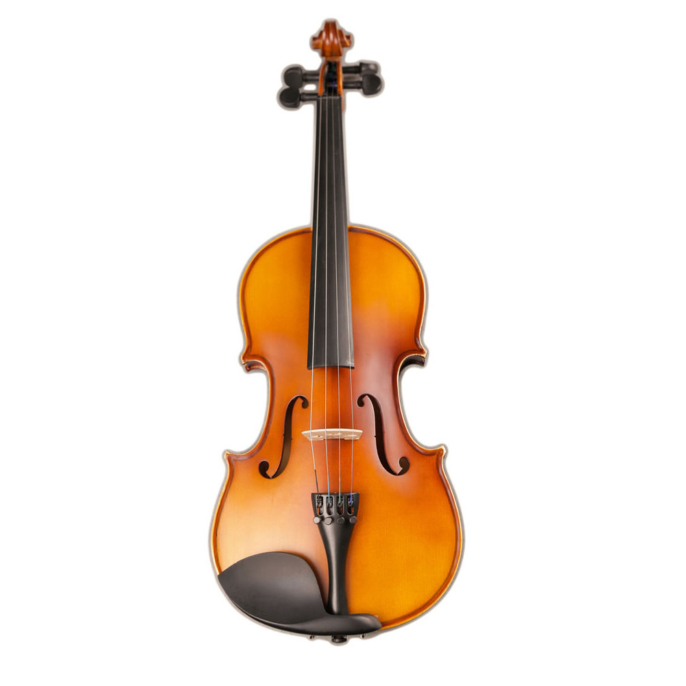 Hot Sale 4/4-1/8 Size Plywood Body with Very Nice Flamed Veneer on Top Student Violin