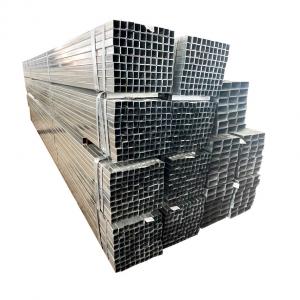 China Construction 10x10 Square Steel Tube ERW Q355 Q195 Bright Black Annealing on sale