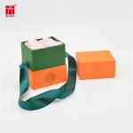 Paper Gold Foil Box Packaging Rigid Lid And Base Bottom Gift Packaging Box With