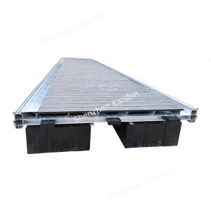 China 15-20 Years Lifespan Marine Aluminum Floating Docks Long-lasting Durability Floating Pontoon Bridge wholesale