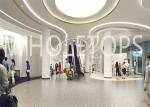Pattern Cut Hyperbolic Aluminum Column for Subway station