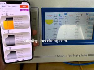 China Petrol Station Touch Screen Built-In Printer can monitor fuel level Atg Tank Gauge wholesale