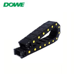 China H20x38 Enclosed Yellow Strength Plastic Cable Towing Chain For CNC wholesale