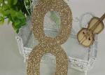Hight 5 " Christmas Festival Glitter Cardboard Letters , Number 8 Alphabet