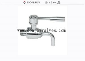 China Pull Handle Beverage DN20 Straight Sanitary Ball Valve wholesale