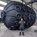 Rubber 0.5x1m Yokohama Type Fender With Bv Certificate