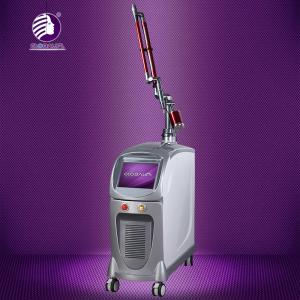 China Q Switched ND YAG Laser Tattoo Removal Machine For Pigment Deposit Dispelling wholesale