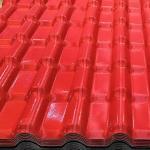 160mm Wave Asa Synthetic Resin Roof Tile Weather Resistance Spanish Roof Sheets