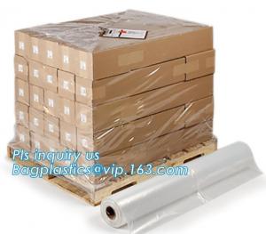 China Outdoor pallet wrap wholesalers greenhouse coverings clear plastic hood protector, moisture proof reusable virgin plasti wholesale