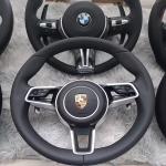 Revamped Carbon Fiber Auto Steering Wheel Reconditioned P-Orsche 911 P-Alamela C