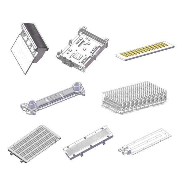 Fully Liquid-Cooled Charging Stack Liquid Cooling System With 2.4KW Heat Source Power