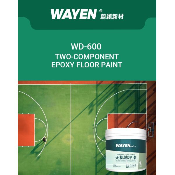 Moistureproof Heavy Duty Epoxy Floor Coating Eco Friendly Water Based Acrylic Latex Paint