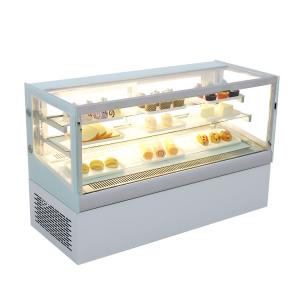 China Sliding Glass Door 130L Cake Table Top Display Chiller wholesale