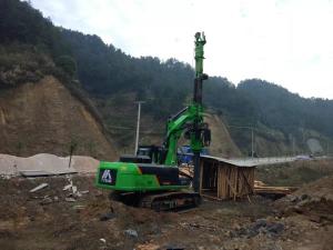 China Pile Boring Equipment / Rotary System Drilling Rig 24 M Depth 1200 Mm Diameter KR50C Torque 50 KN.M wholesale