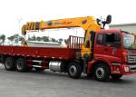 Economical Heavy Things Lift Truck Loader Crane , 16 Ton Truck With Crane