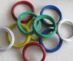 Green PVC Coated Iron Wire Corrosion Resistance 6mm Roll Binding Wires BS EN