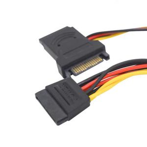 China PVC 50cm SATA Power Cord 15Pin Sata Male To Female Extension Cable wholesale