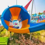 Small Speaker Type Aqua Park Slide Tornado Pool Slide International Standard