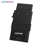 Custom Logo Avaliable Minimalist Business Credit Card Holder with Metal
