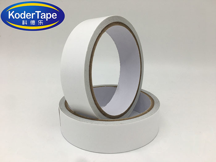 Adhesive Double Sided Sticky Tissue Paper Tape For Various Surface 60-120mic Thickness