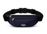 Multi-functional outdoor two zipper pockets travel belt mobile phone waist bag