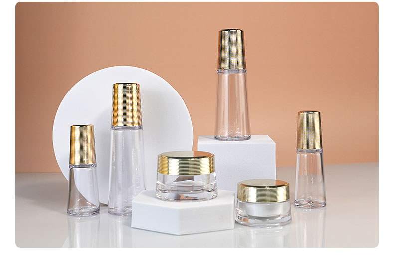 120ml 150ml PETG Bottle Triangle Thick Wall Cosmetic Jar Custom Logo Printing Accepted