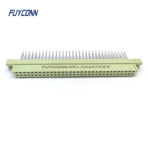 China 2*32 Pin 41612 Connector 64 Press Pin PCB Female 15mm DIN 41612 Connector wholesale