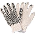 Roadside Assistance Car Emergency Kit with PVC Dotted Cotton Gloves and Warning