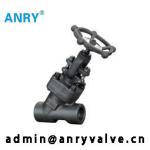 High Pressure 4500lbs A105 F304 F316 Body Stellite Overlay Plug Disc Globe Valve