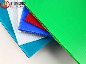 China Large 4'x8' Colored Coroplast Corrugated Plastic Sheets wholesale