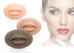 3D Silicone Lip Permanent Makeup Tattoo Practice Skin 7.8cm*5.1cm Soft