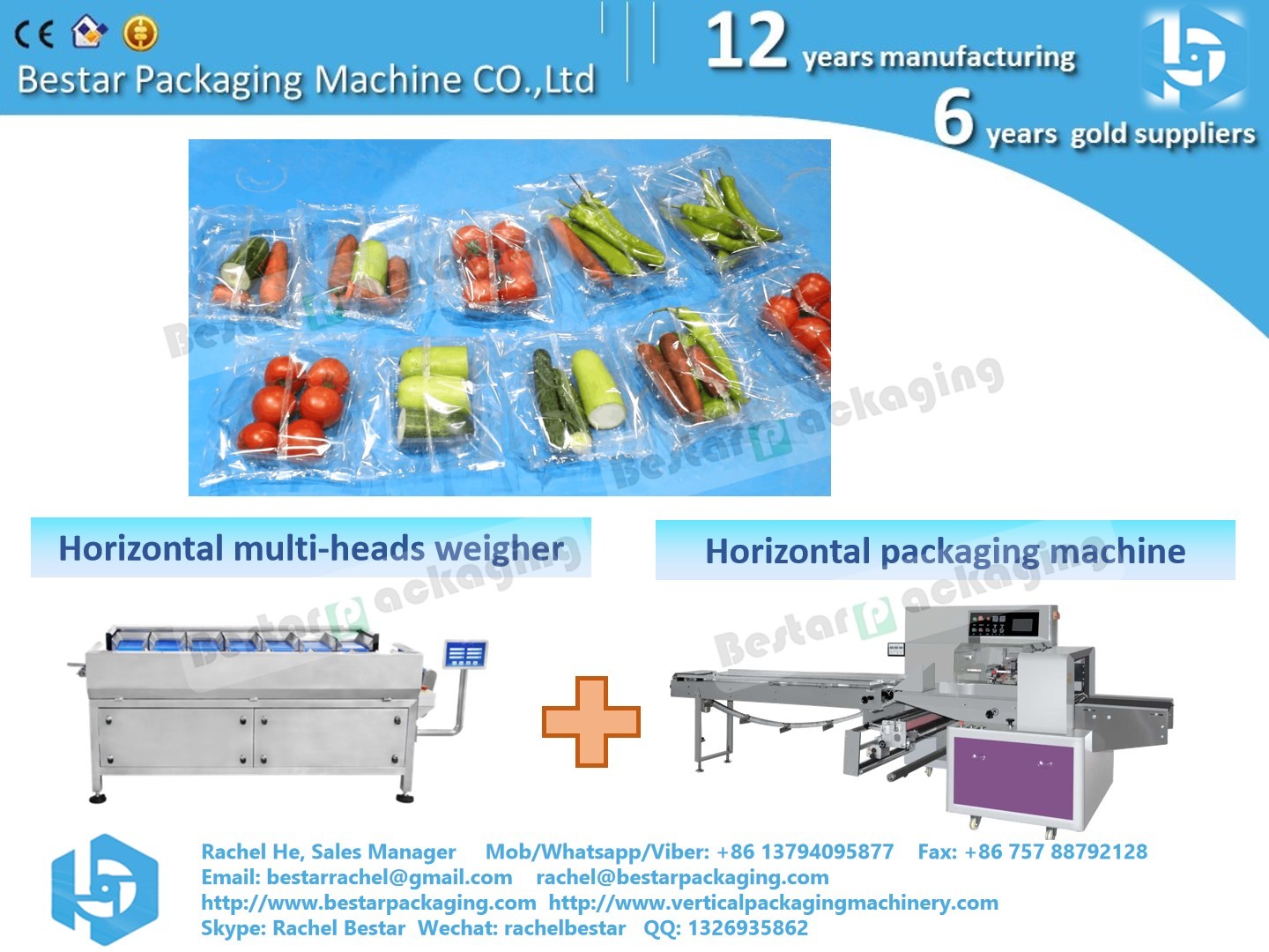 How to pack multiple vegetables with automatic weighing function