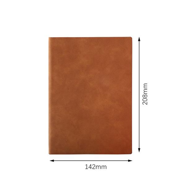 Antique PU Leather Cover Notebook Folio A5 Diary Notebook Professional